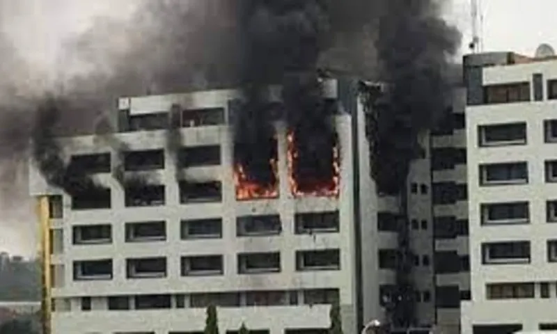 Fire Breaks Out at FMBN Headquarters in Abuja, No Injuries Reported